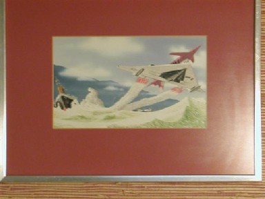Mel Hunter painting bought by Marty Gear in 1953  at Worldcon