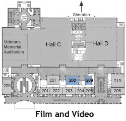 Diagram Highlighting Hynes 208 and 209