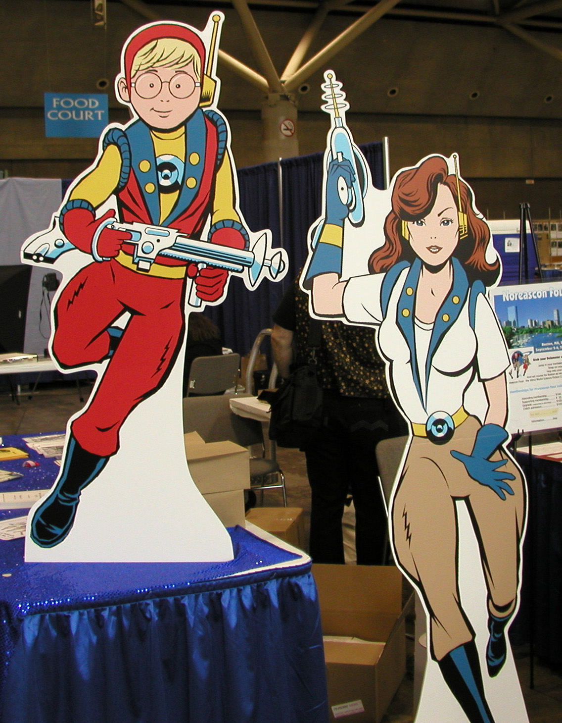 Noreascon 4 Table Display at Torcon 2003